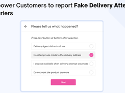 5. Help Customers to report Fake Delivery Attempts by carriers.png