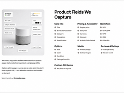 Extract product data from an online store using a no-code platform