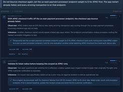 AI investigation with the evidence and reasoning behind every recommendation.