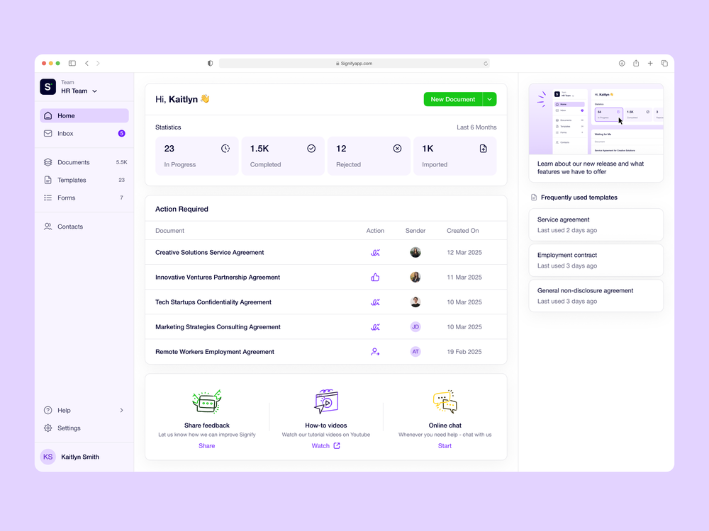 Signify Screenshot 1