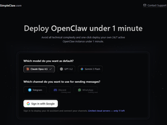 SimpleClaw Screenshot 1
