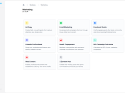 Main Dashboard