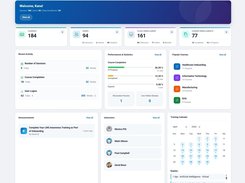 SimpliTrain Admin dashboard
