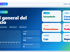Pantalla general Administración