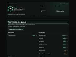 Free launch readiness snapshot: one score and results for 8 passive public checks, no signup
