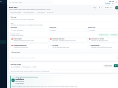 Audit pack — produce clear, audit-ready evidence when asked