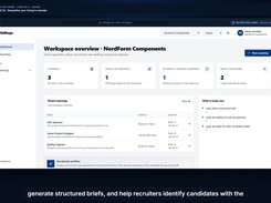 Skilltage workspace dashboard showing openings, drafts, pending job-ad approvals, and readiness for intake.
