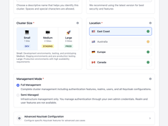Keycloak Cluster Creation