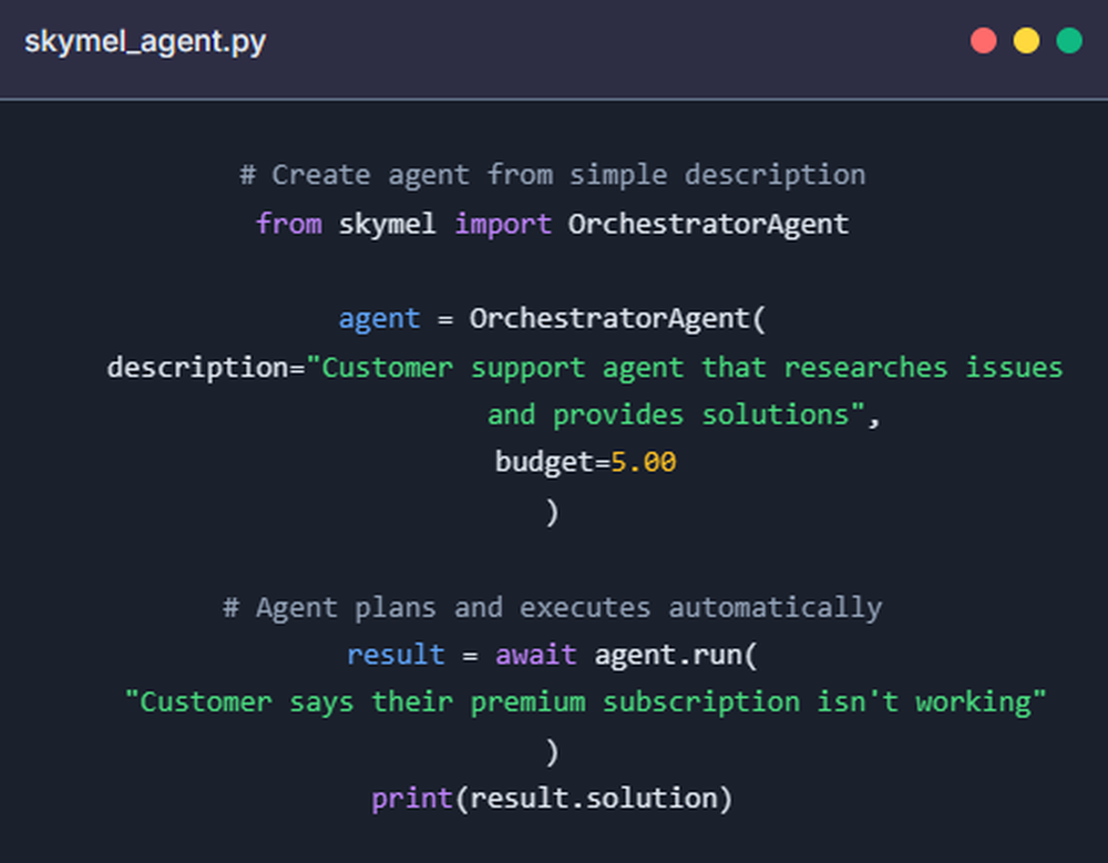 Skymel Screenshot 1