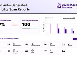 Skynet Accessibility Scanning and Monitoring Screenshot 1