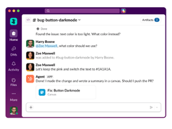 Slack Code Screenshot 1