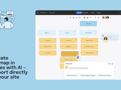 Generate  a sitemap in minutes with AI — or import directly from your site