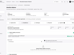 Trader Manager: applications, compliance documents, payments and arrival
