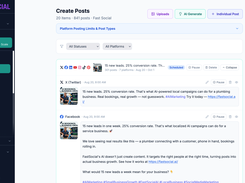 FastSocial.ai Screenshot 1
