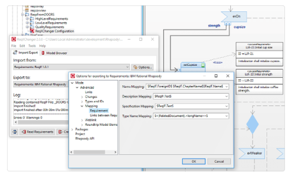 SodiusWillert ReqXChanger Screenshot 1