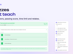 Quizzes that teach