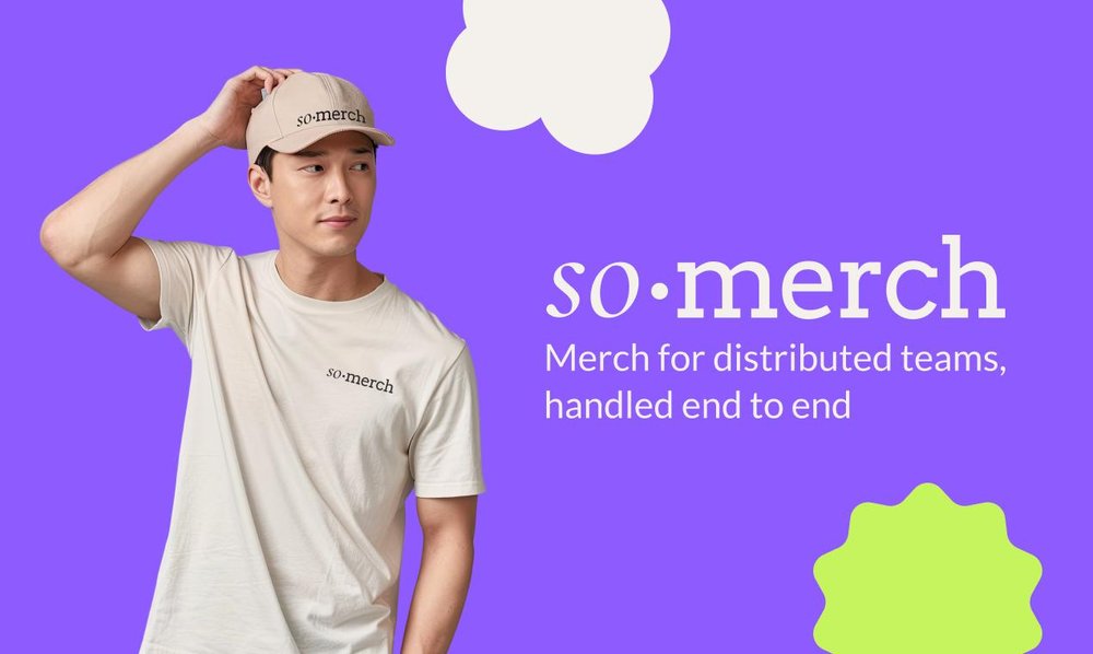 Merch for distributed teams, handled end to end