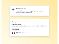Rapid Notifications Stay aware of every change without the burden of manual monitoring.