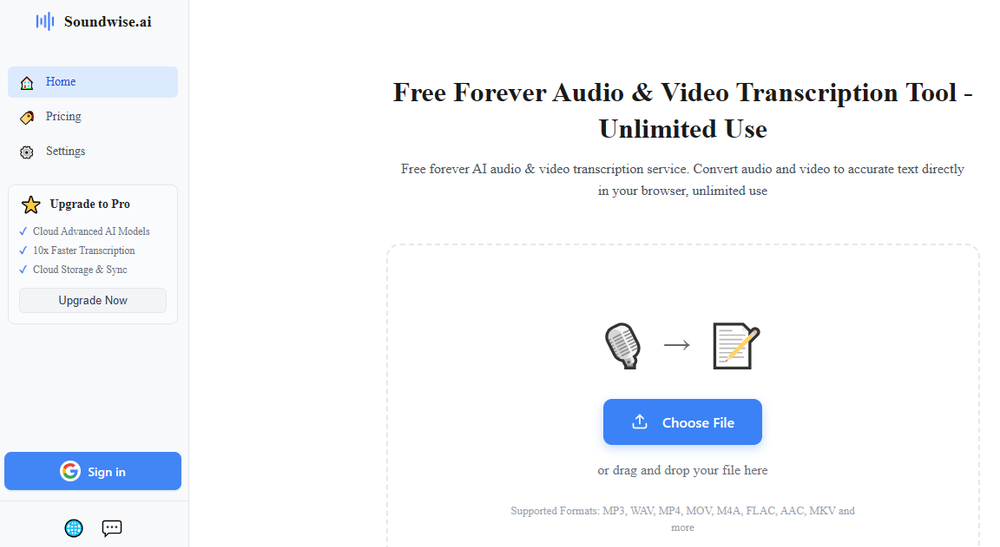 Soundwise.ai Screenshot 1