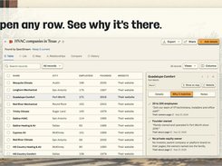 Open any row and see why it is there, with the page behind every value.