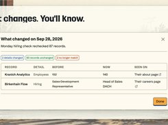 Keep a request running and new or changed records arrive on their own.