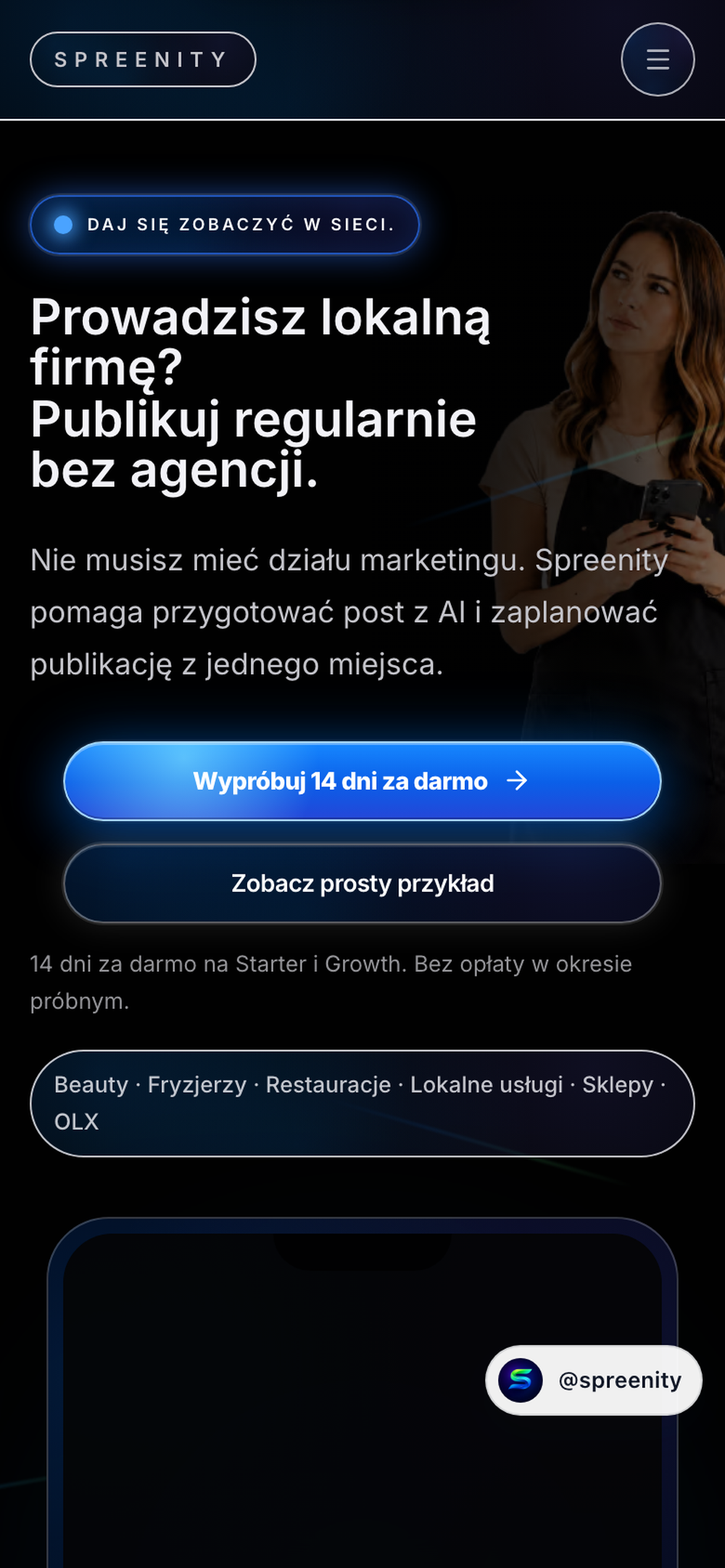 Spreenity Screenshot 1
