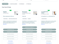 Statim user dashboard