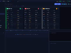 StockSetups Live Tape screen with filter panels for New high, New low, and Volume spike, plus an empty alerts table.