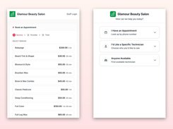 Online booking and QR check-in on phone