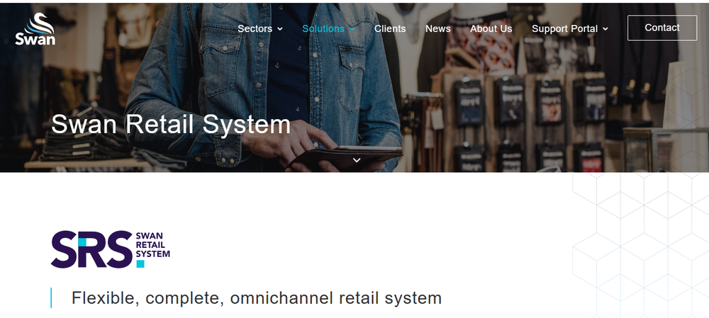 Swan Retail System Screenshot 1