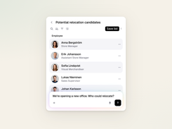 Focus AI: Turn everyday HR requests into actionable results with Focus AI.