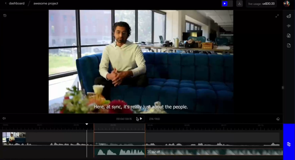 sync. Screenshot 1
