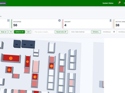 Dynamic Store Mapping: 3D store map shaded by sales
