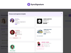 email signature templates - SyncSignature