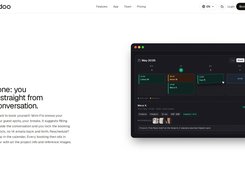 Bookings land in the calendar with project details, price and reference images