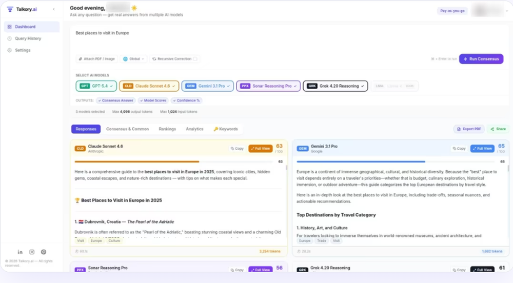 Talkory.ai Screenshot 1