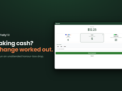 Cash with change worked out - or an unattended honor-box drop.