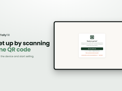 Pair a new device by scanning one QR code.