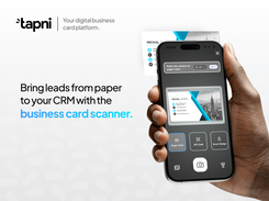 Scan all paper business cards directly to your CRM