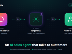 AI sales agent answers Instagram and Messenger DMs from your own knowledge