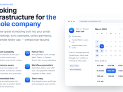 Booking Infrastructure for your entire company