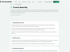 Trust and Security