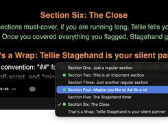 Jump to each section quickly