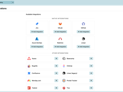 Multiple integrations are supported, add new issues or link existing issues from within Testiny
