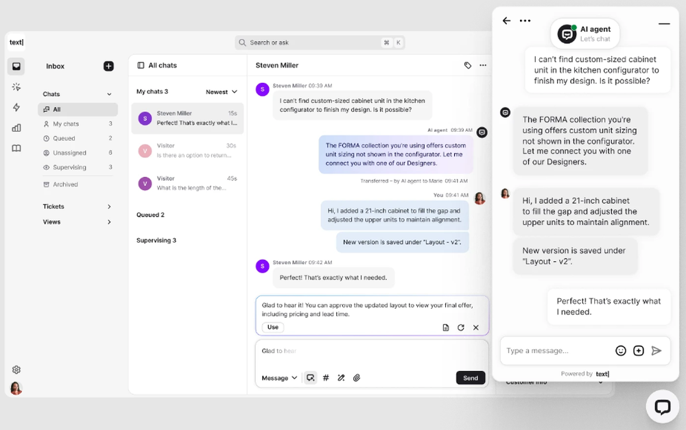 Text App Screenshot 1