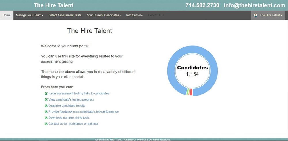 Discovered Assessments Screenshot 1