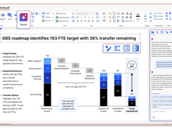 thinkcell Assist is a set of AI tools that help you improve your best slides