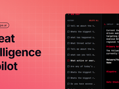 Threat Intelligence AI