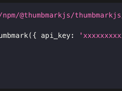 Import the JSDelivr hosted UMD package with Javascript, or install via NPM. Get your API key by creating a free account on our website.