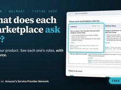 Tiana & Co. marketplace requirements page comparing Amazon and TikTok Shop compliance requirements.